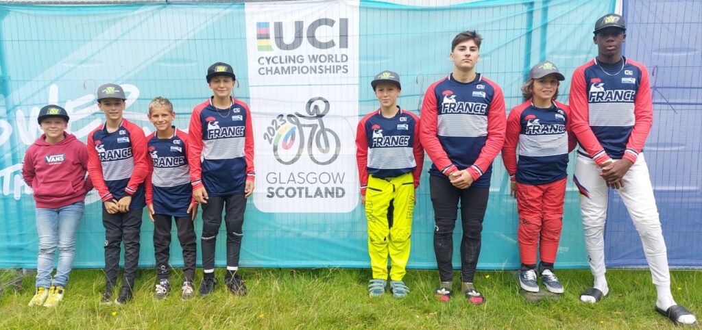 Kids at the 2023 World Championships in Glasgow