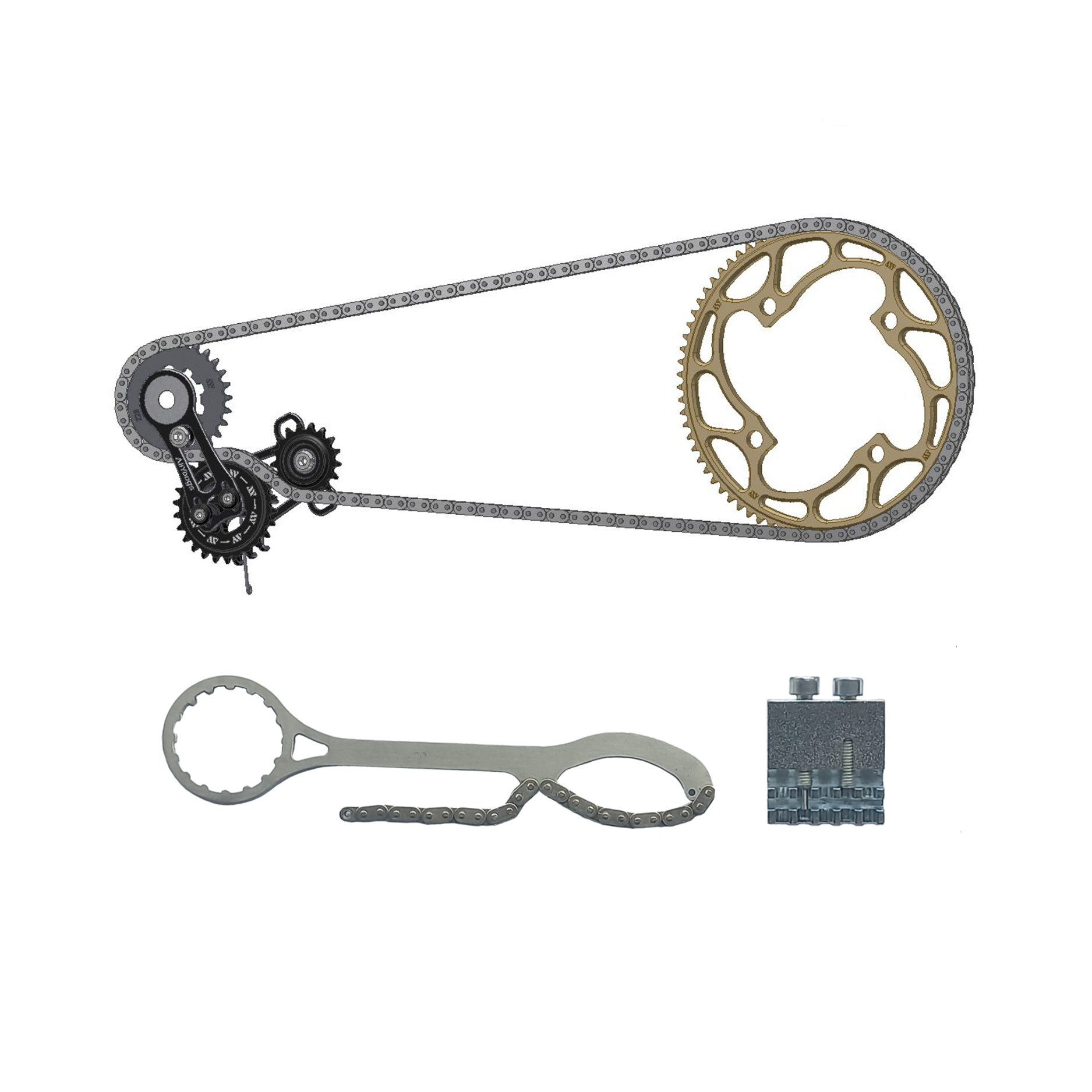 Kit transmission SPCE - onyx + outillages – V2026
